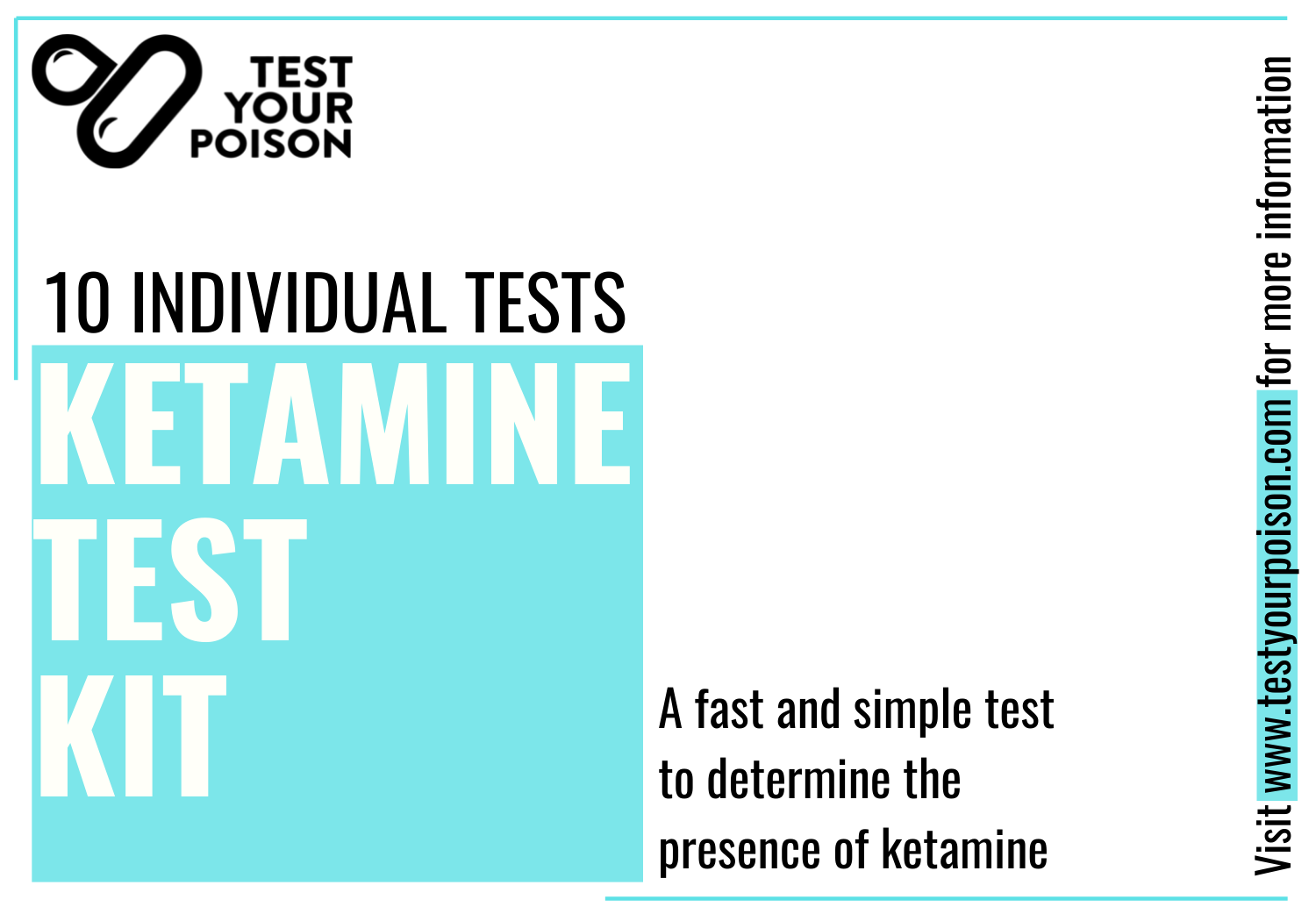 Ketamine Test Kit Packaging